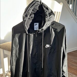 Nike Black Hooded Jacket
